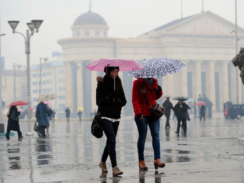 За викендот релативно топло со врнежи од дожд 