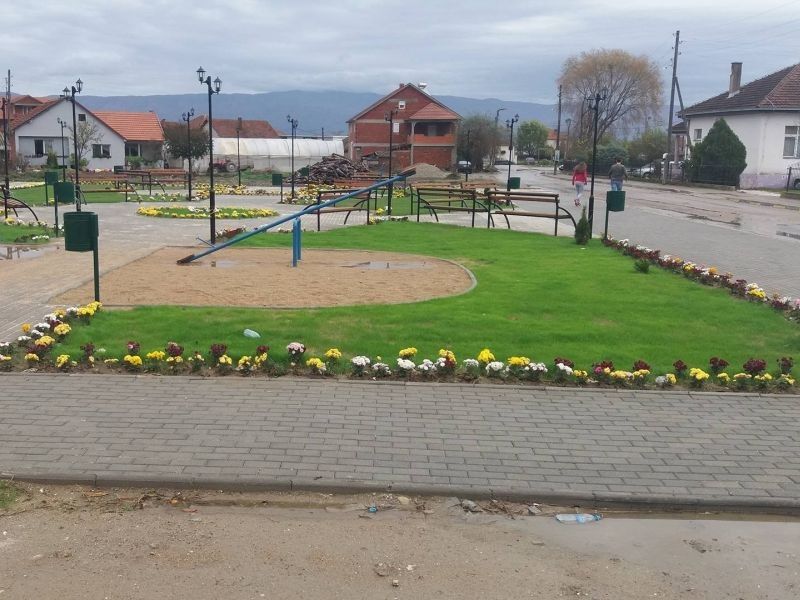 Нов парк во струмичкото село Куклиш