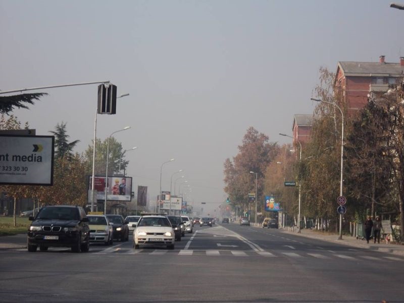 Ќе се прскаат улиците за намалување на загаденоста во Скопје