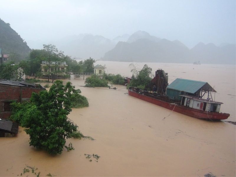 Во поплавите во Виетнам загинаа најмалку 25 луѓе